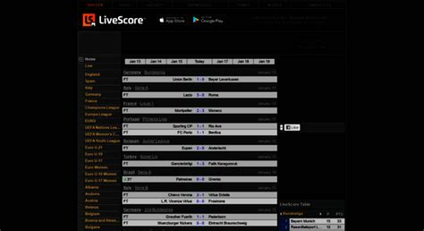 livescore flash|LiveScore .